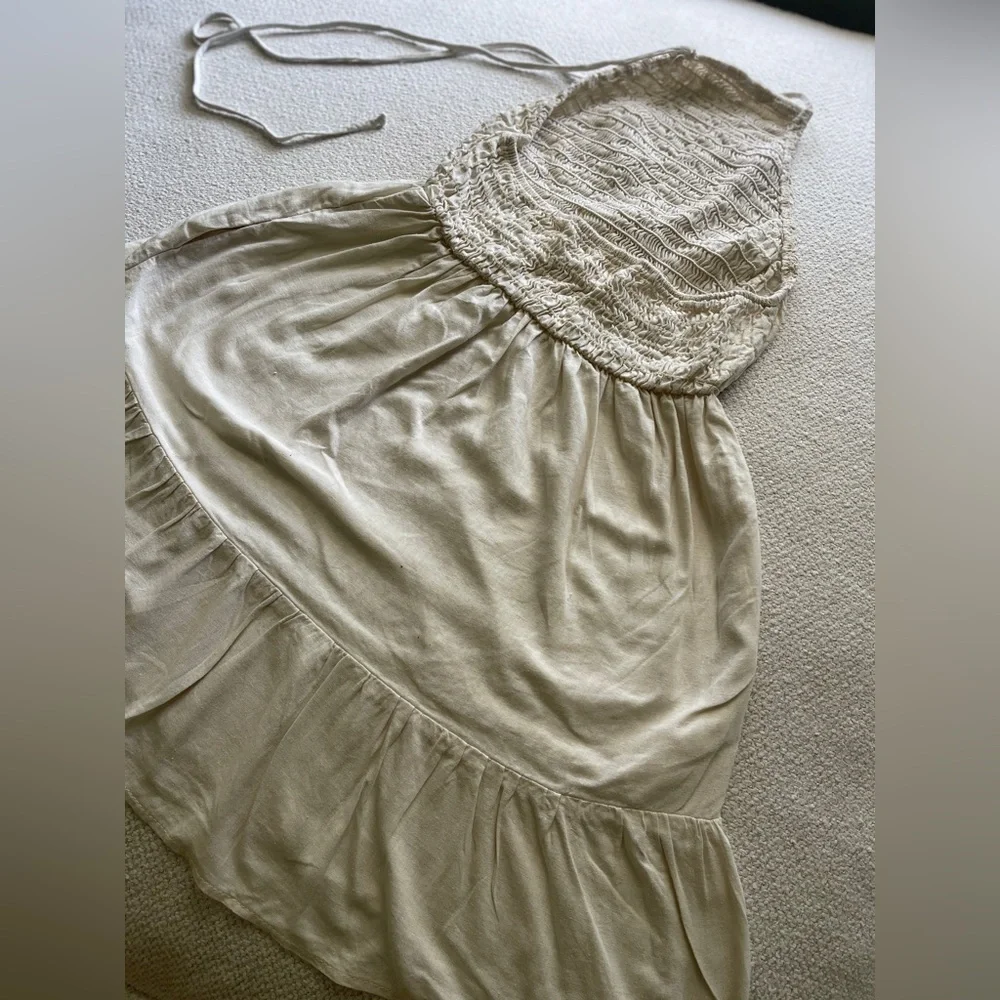 Urban Renewal linen halter mini dress - Picture 10 of 11